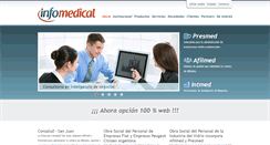 Desktop Screenshot of infomedical.com.ar